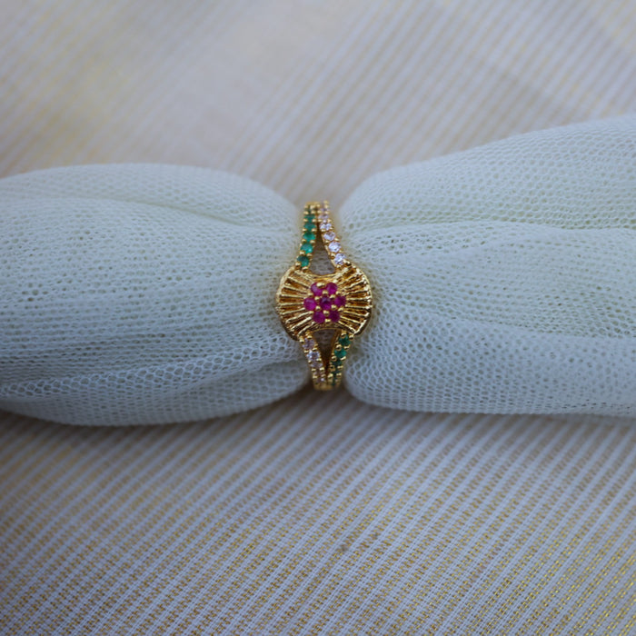 Heritage gold plated rings HRS004