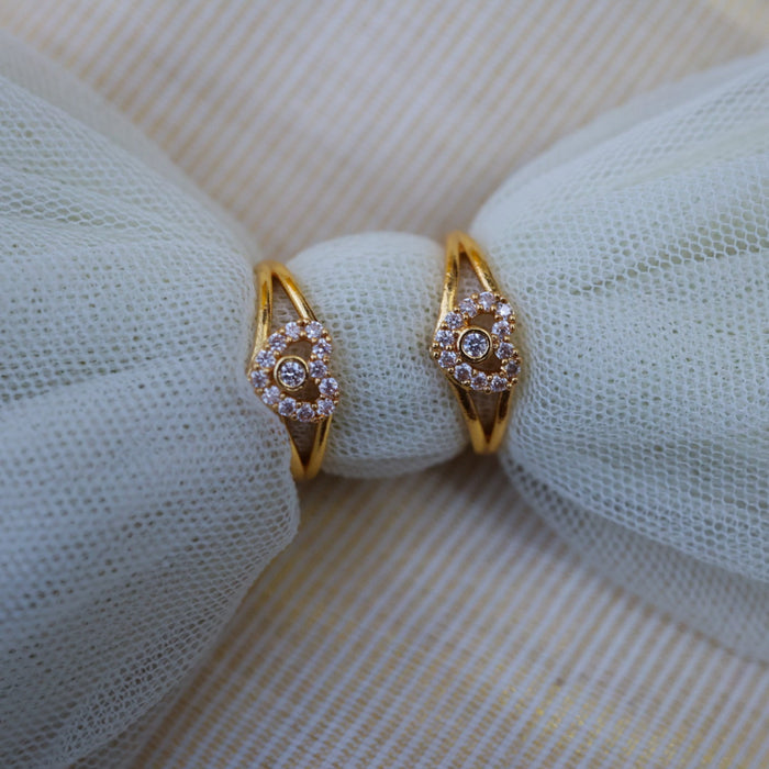 Heritage gold plated rings HRS0035