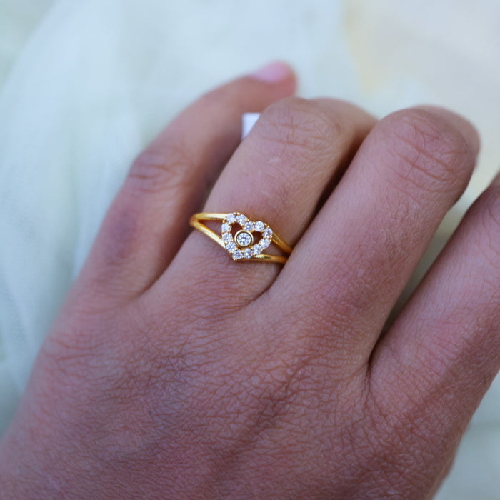 Heritage gold plated rings HRS0035