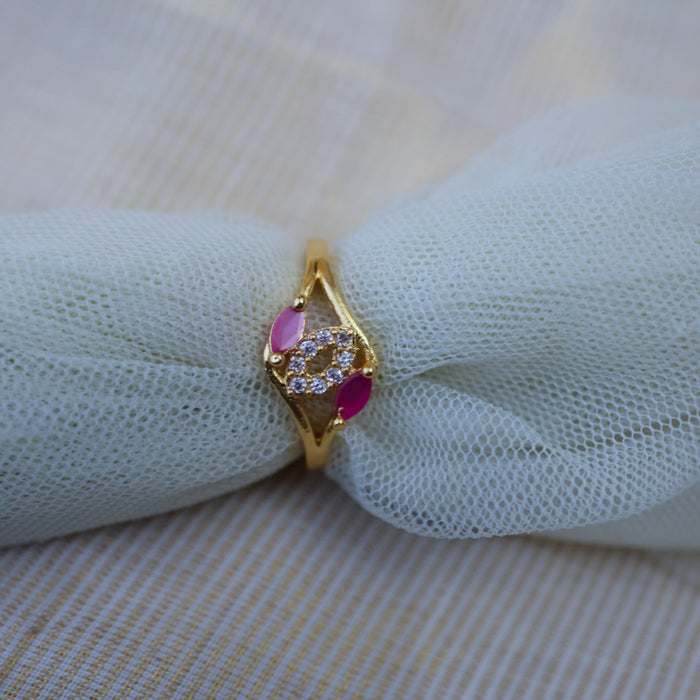 Heritage gold plated rings HRS0036