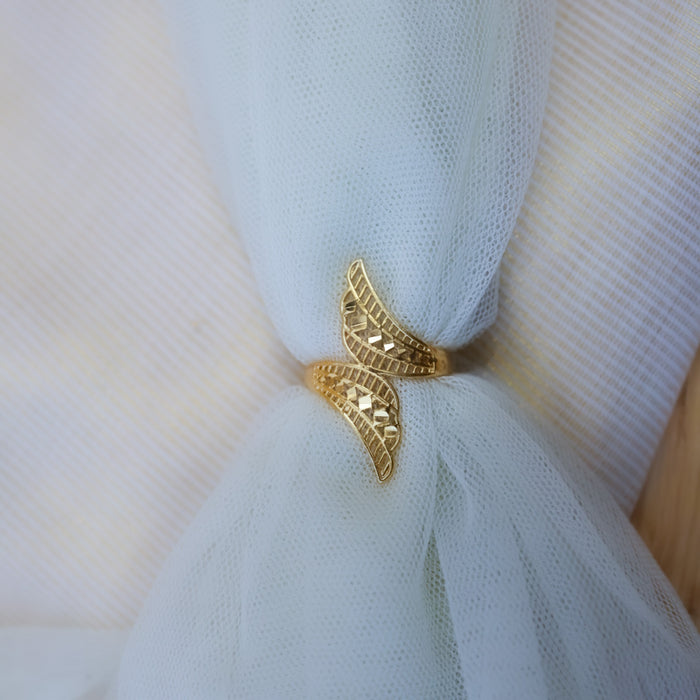 Heritage gold plated rings HRS0038