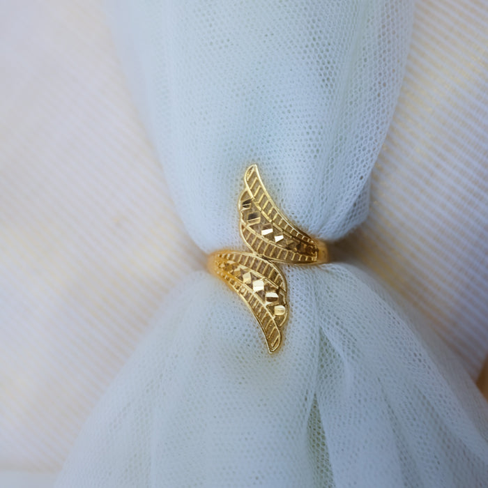 Heritage gold plated rings HRS0038