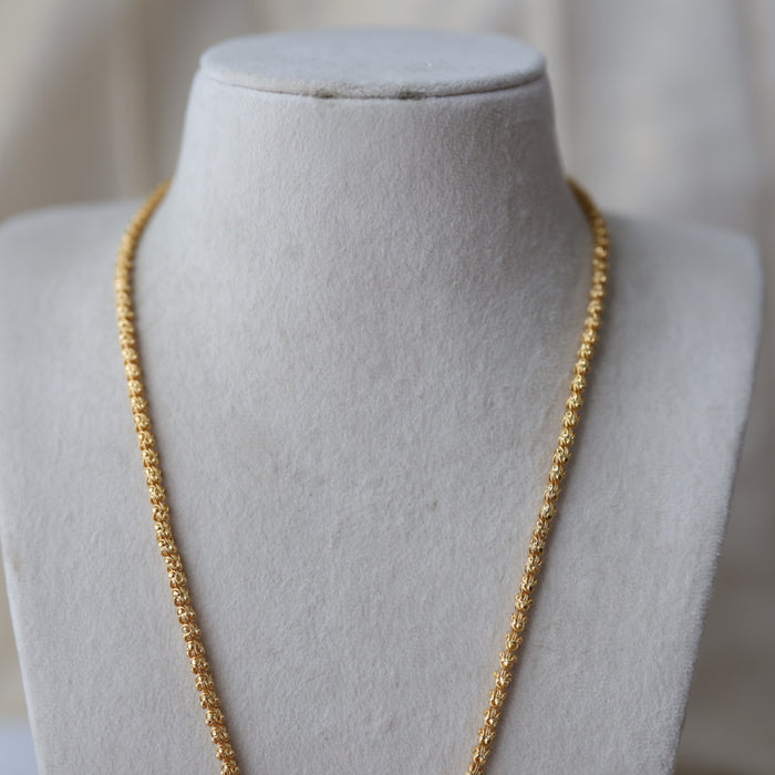 Heritage gold plated padakam necklace HP111