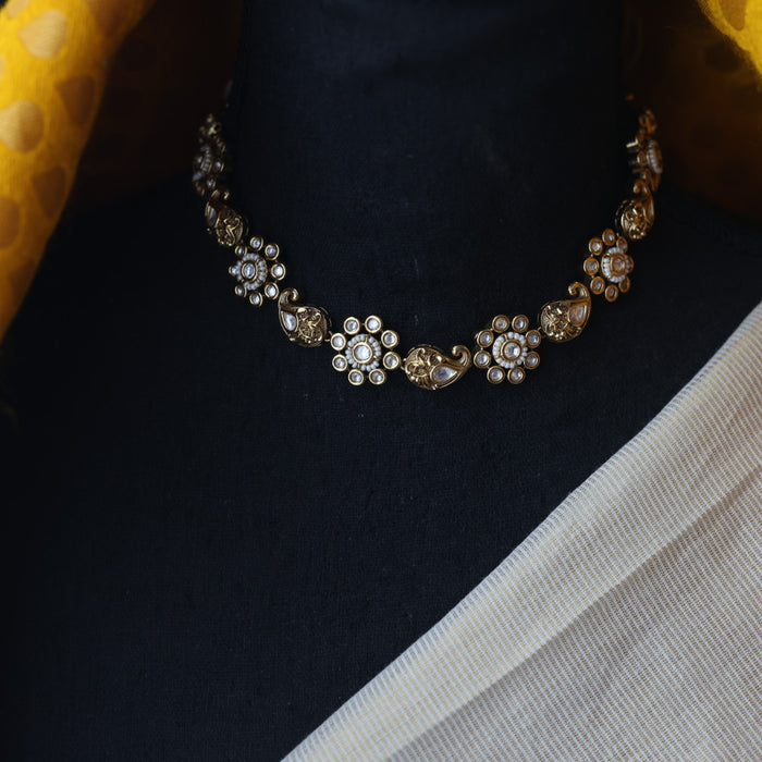Antique choker necklace and earrings CCB1123