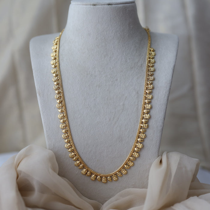 Heritage gold plated gold tone long necklace HL6633