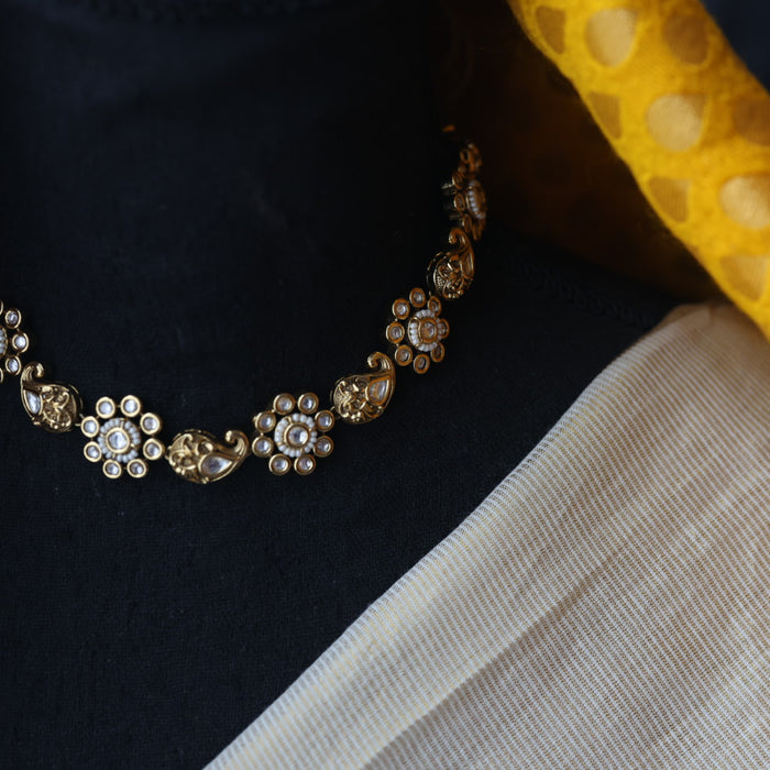 Antique choker necklace and earrings CCB1123