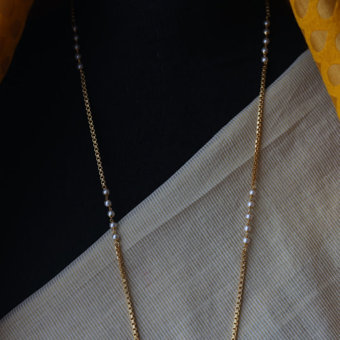 Heritage gold plated padakam necklace HP1938