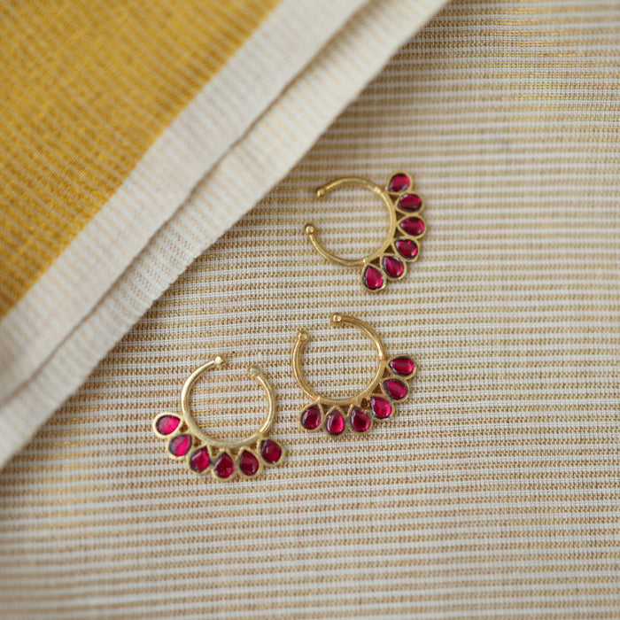 Minimalist Septum Nose Pin | Elegant Ethnic & Contemporary Nose Jewelry HN012