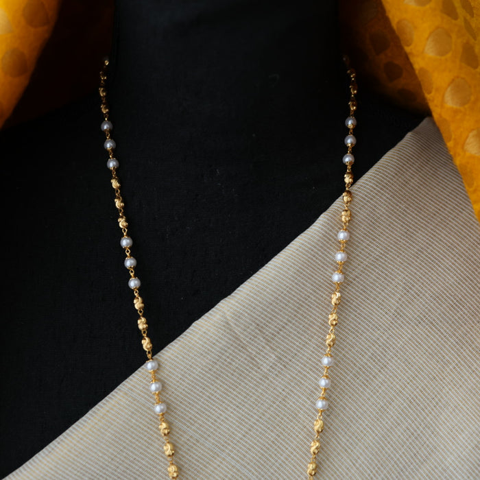 Heritage gold plated padakam necklace HP7328