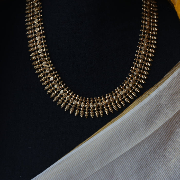 Heritage gold plated short necklace H832