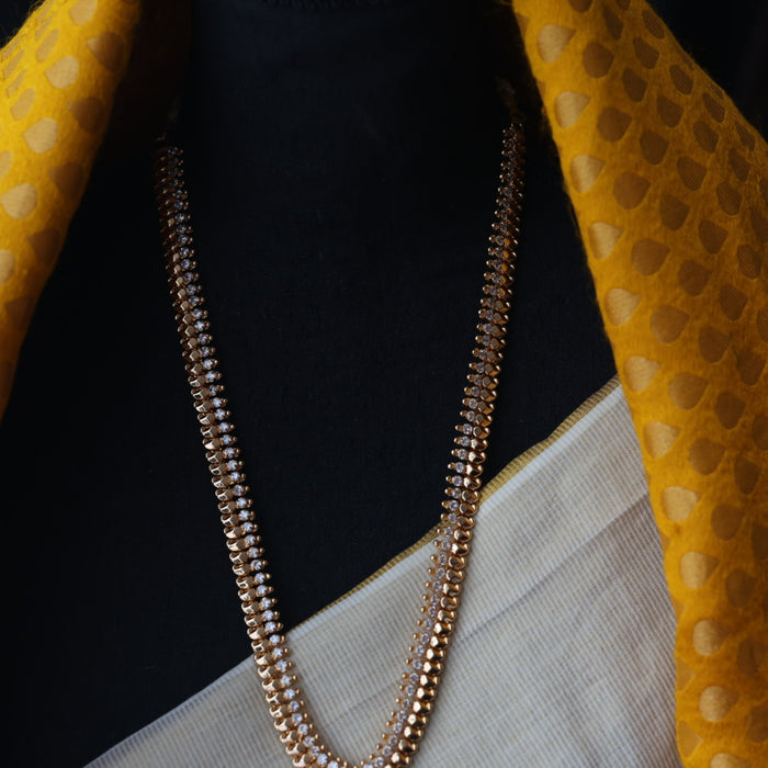 Heritage gold plated long necklace HL7123