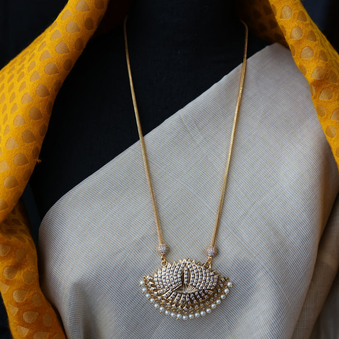 Heritage gold plated padakam necklace HP7322