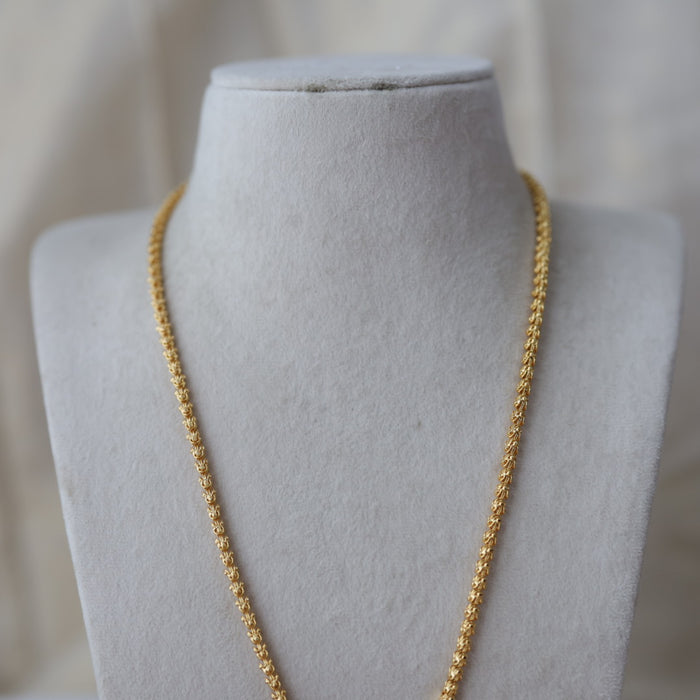 Heritage gold plated padakam necklace HP899