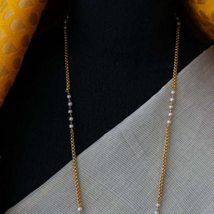 Heritage gold plated padakam necklace HP799