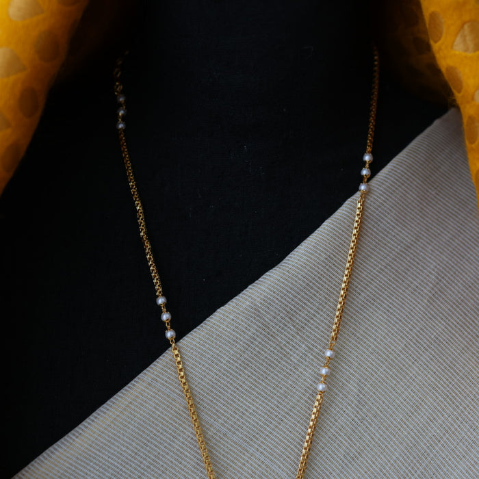 Heritage gold plated padakam necklace HP223