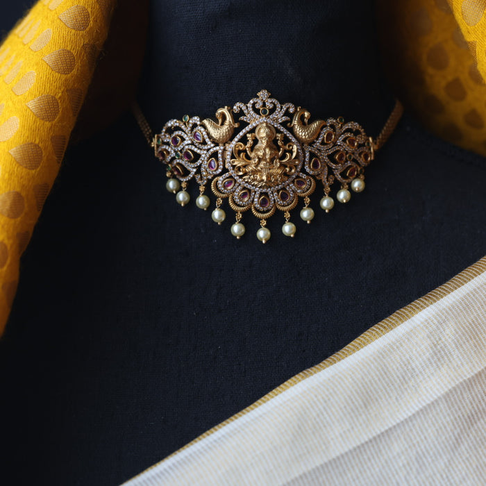 Antique choker necklace and earrings CCB1898