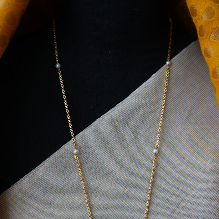 Heritage gold plated padakam necklace HP7322