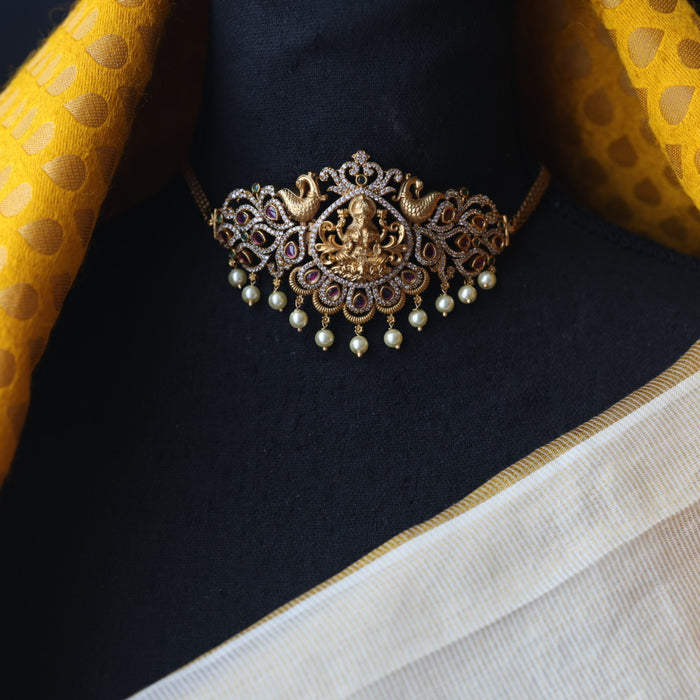Antique choker necklace and earrings CCB1898