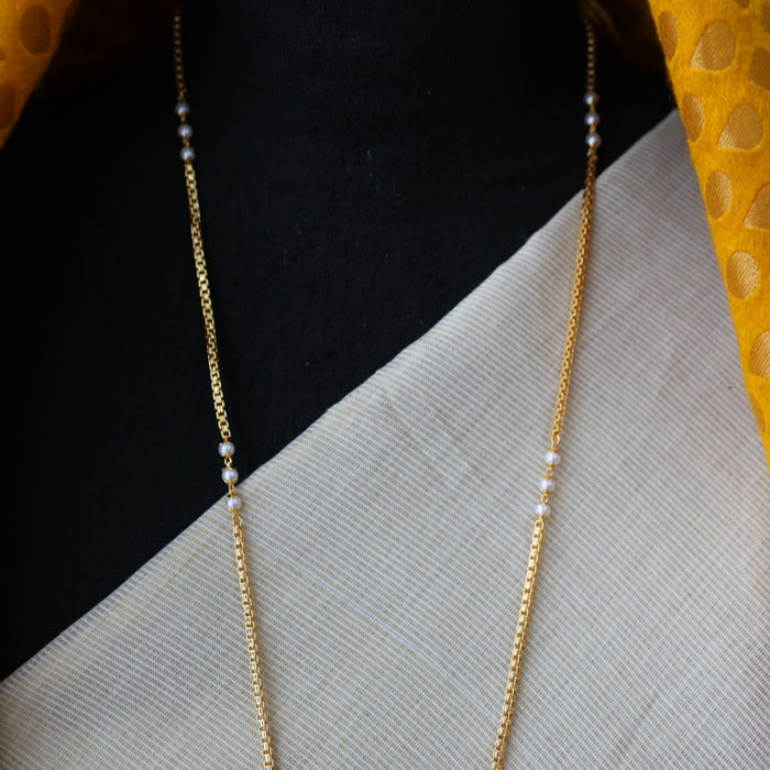 Heritage gold plated padakam necklace HP7211