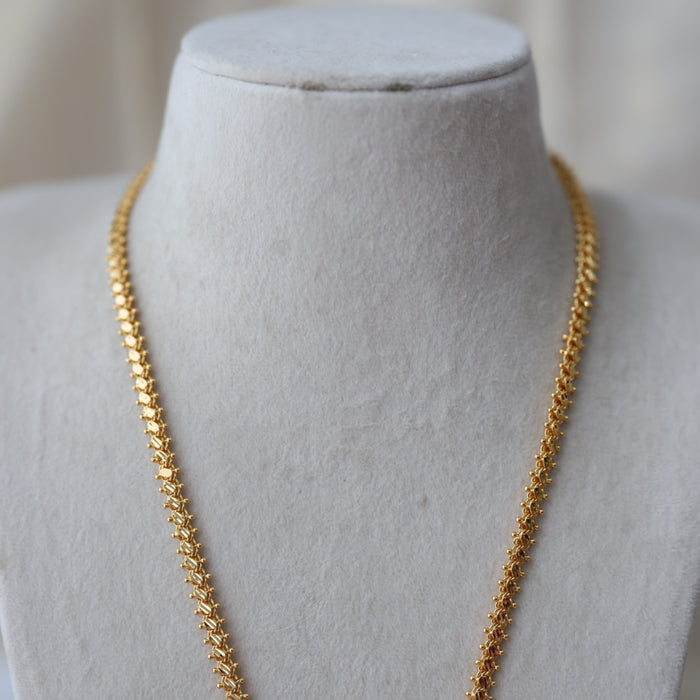Heritage gold plated padakam necklace HP8990