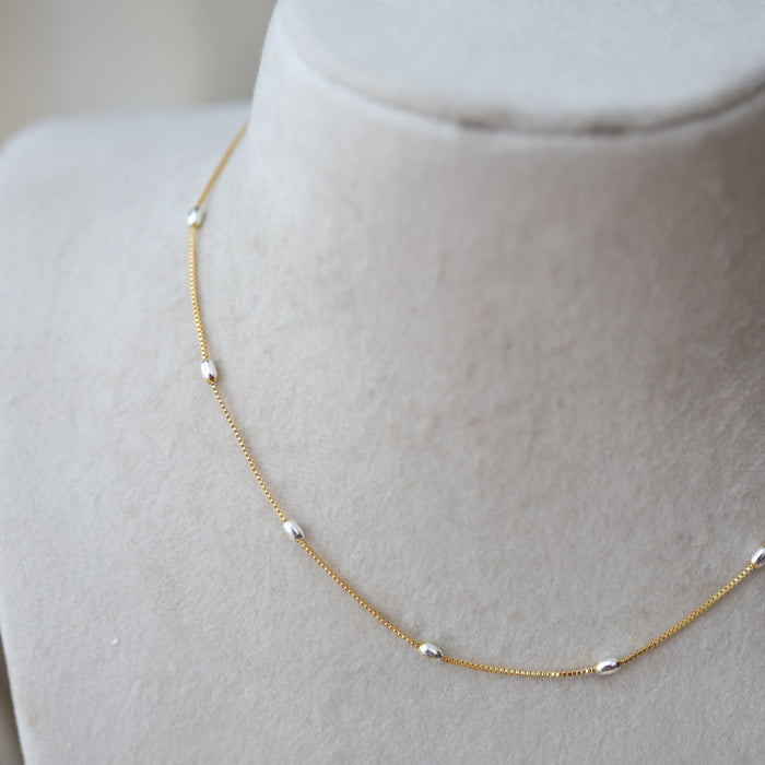 Heritage gold plates simple chain HC5633