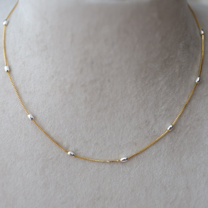 Heritage gold plates simple chain HC5633