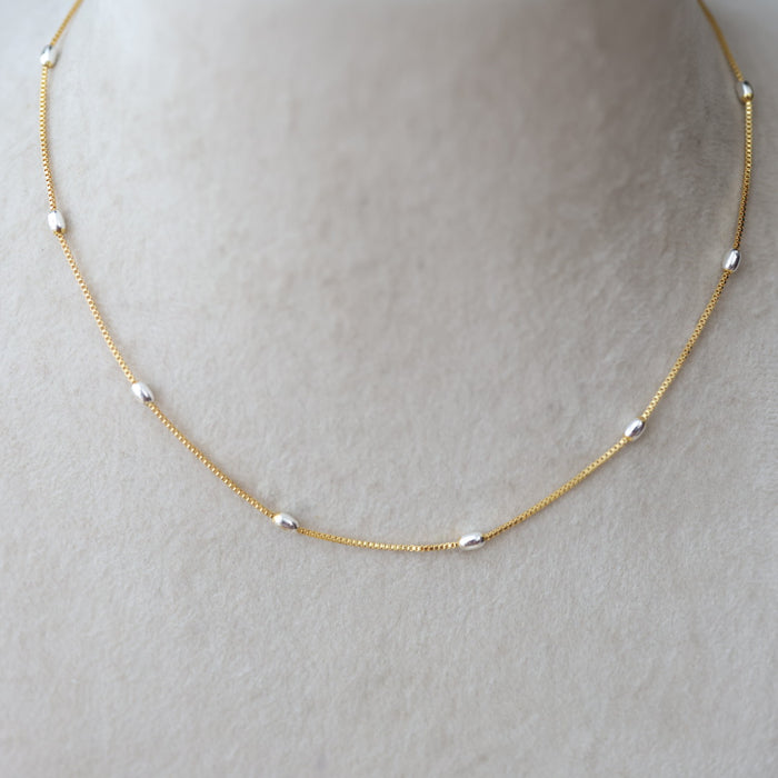 Heritage gold plates simple chain HC5633