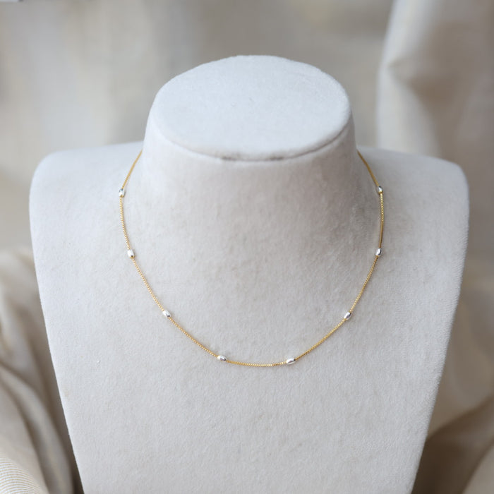 Heritage gold plates simple chain HC5633