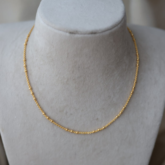 Heritage gold plates simple chain HC5609