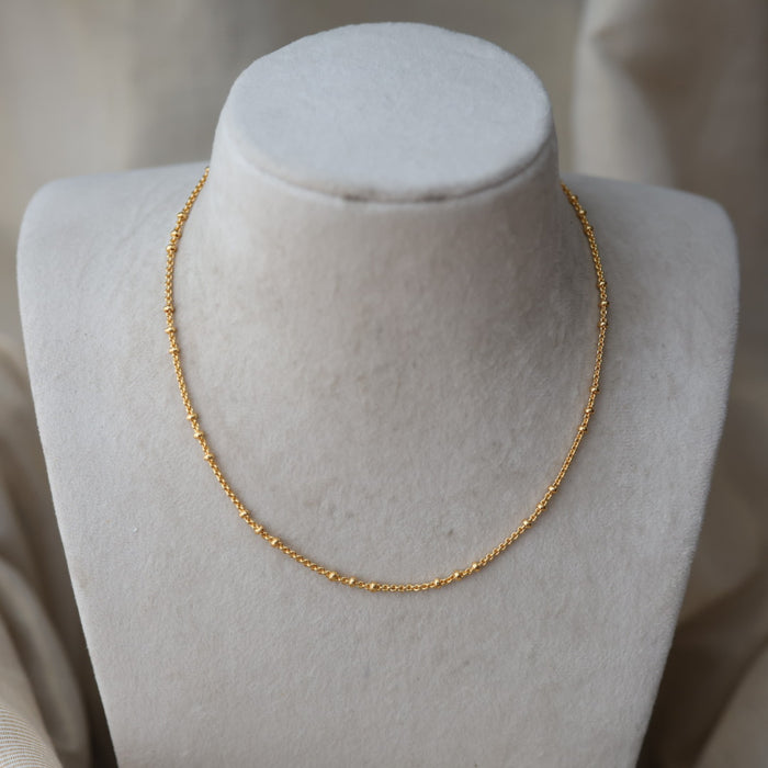 Heritage gold plates simple chain HC5609