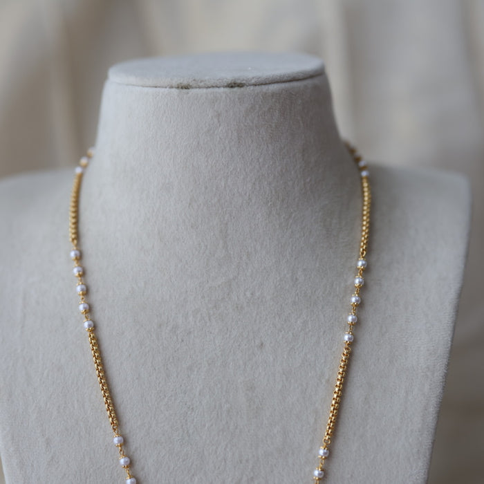 Heritage gold plated padakam necklace HP9113
