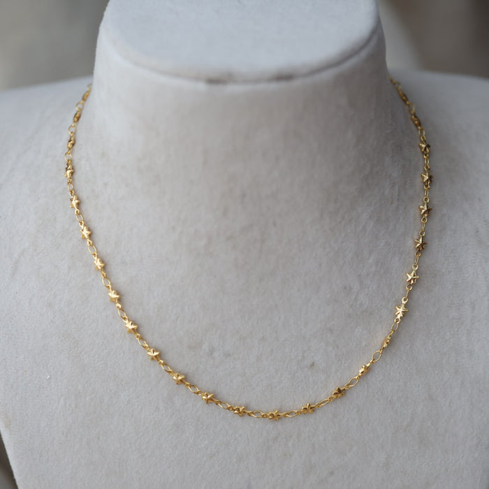 Heritage gold plated simple chain HC445
