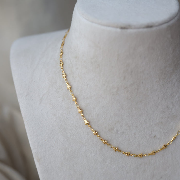Heritage gold plated simple chain HC445