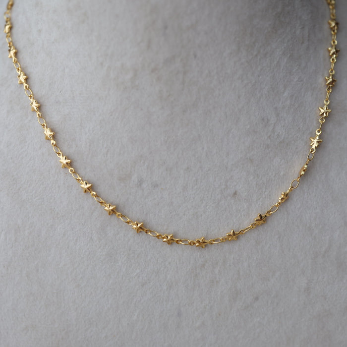 Heritage gold plated simple chain HC445
