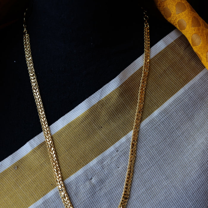 Heritage gold plated short necklace H567