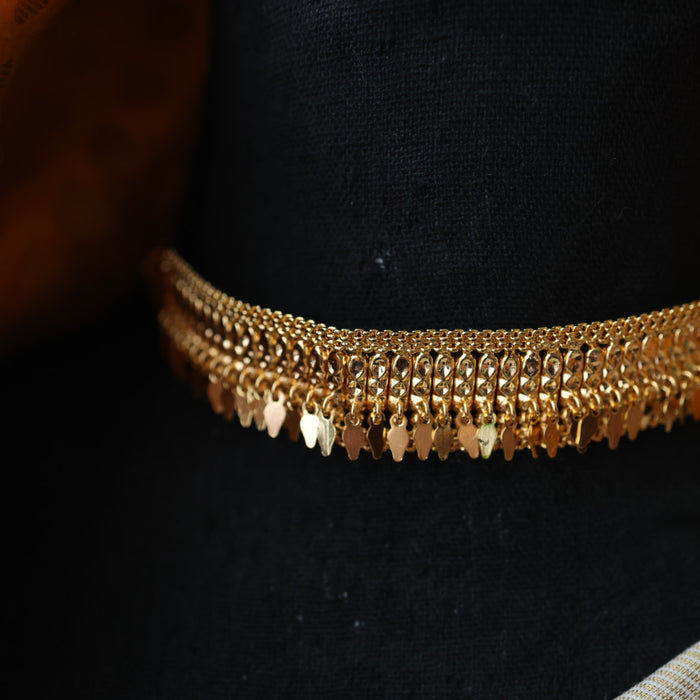 Heritage gold plated choker necklace H322