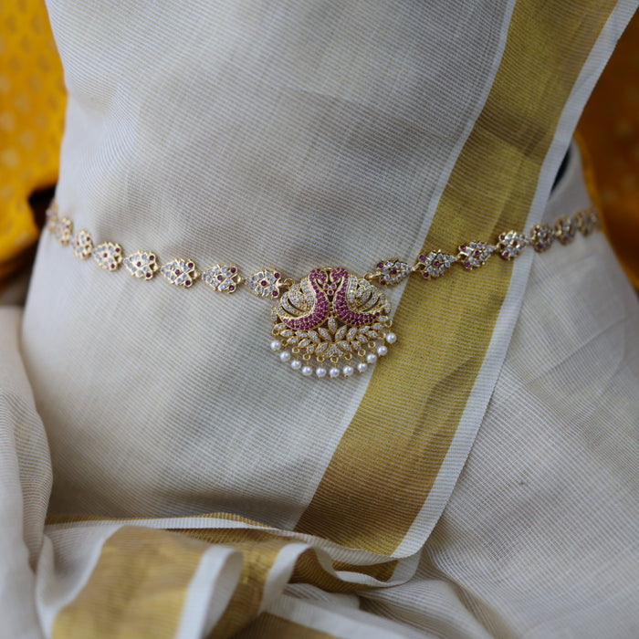 Heritage gold ruby white waistchain HW1097823