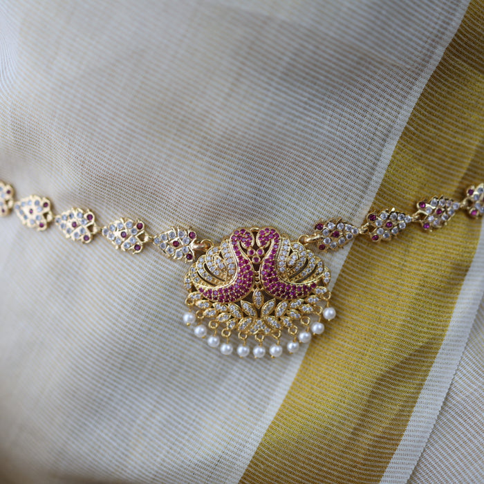 Heritage gold ruby white waistchain HW1097823