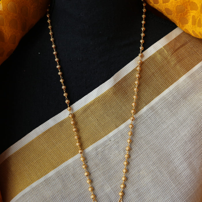 Heritage gold plated padakam long chain HP4504