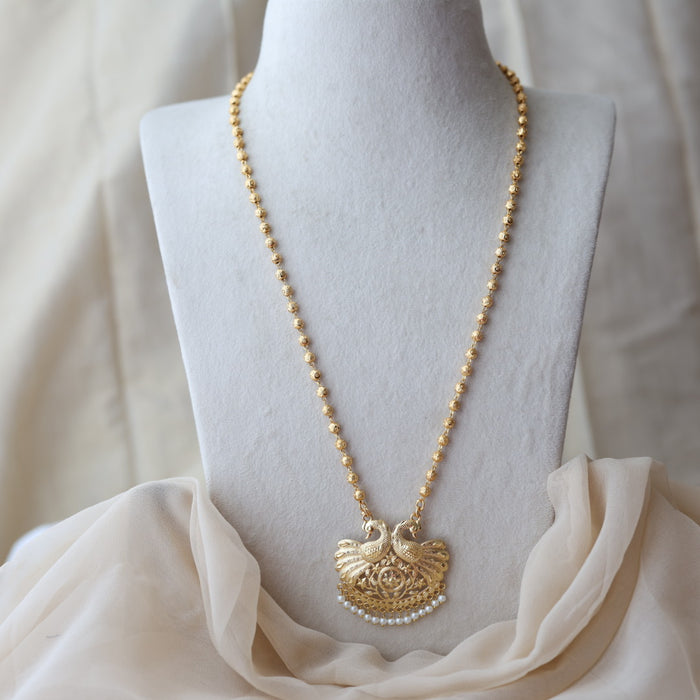 Heritage gold plated gold pendant HP2283