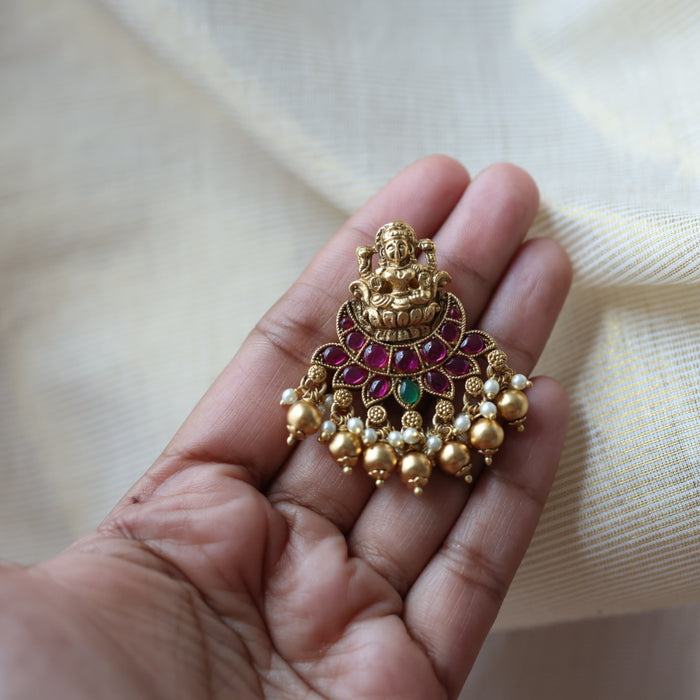 Antique temple studd earrings  AS47009