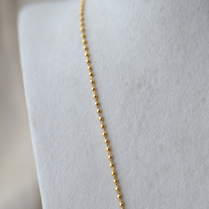 Heritage gold plated padakam gold long necklace HP0266