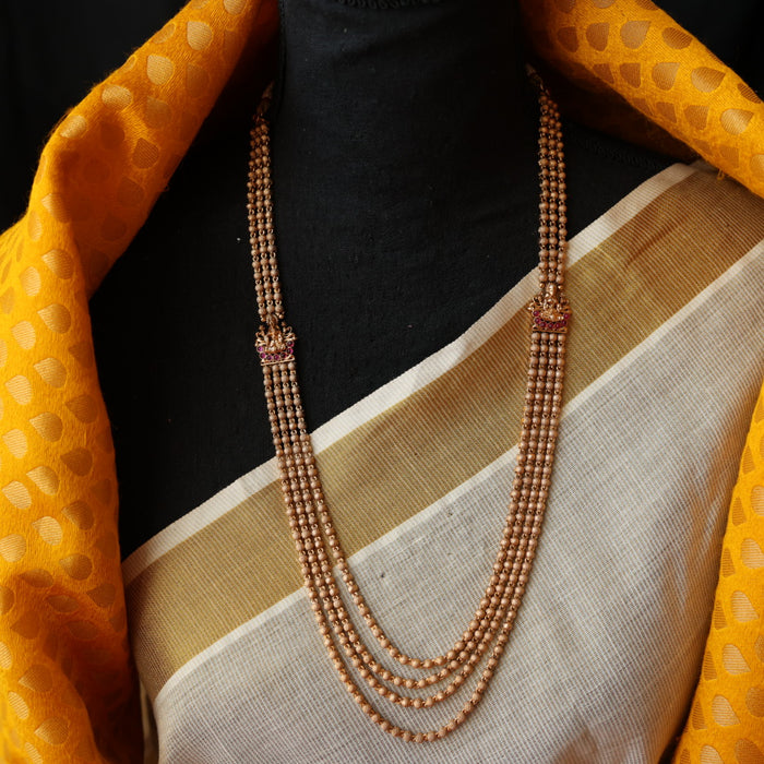 Antique long necklace with earrings LL03567