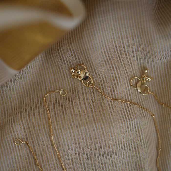 Heritage gold traditional payal HAN121