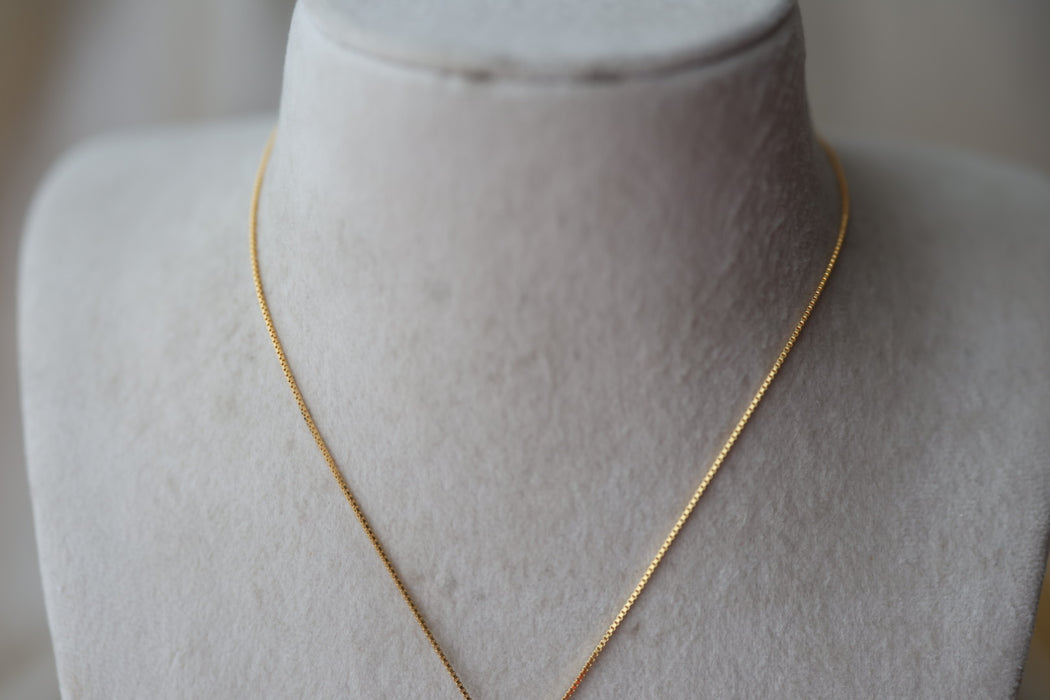 Heritage gold plated pendant short chain HC4323