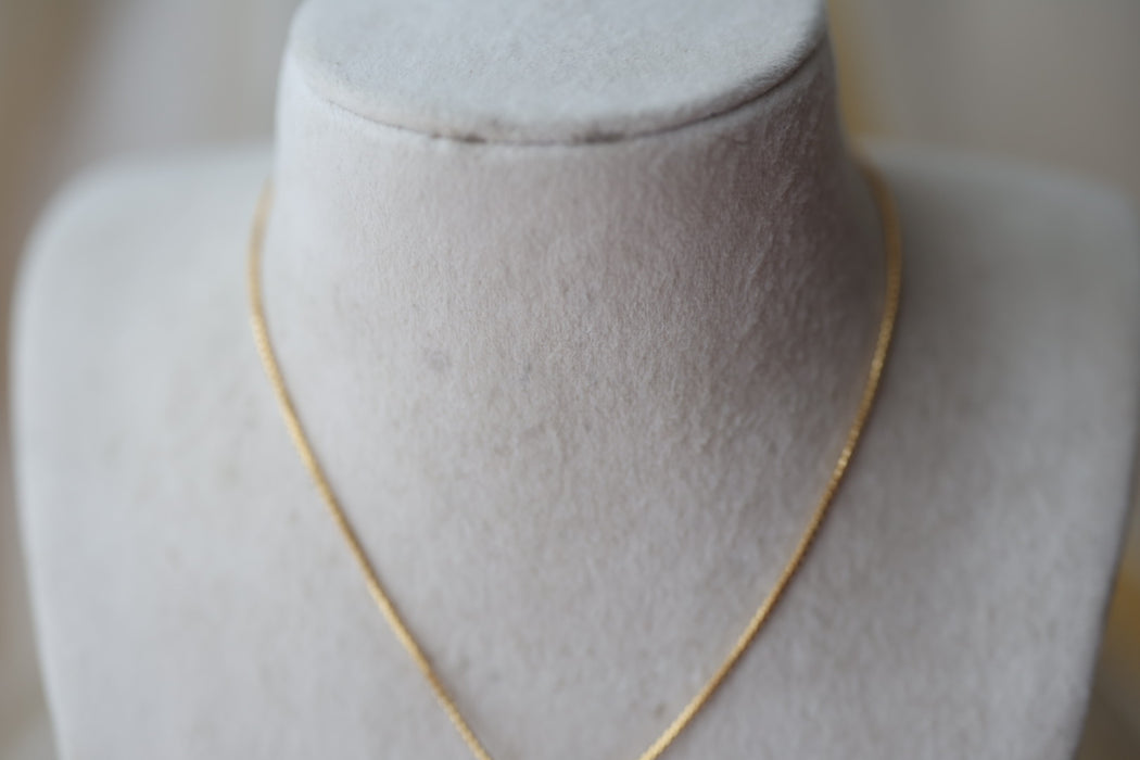 Heritage gold plated short chain H0250