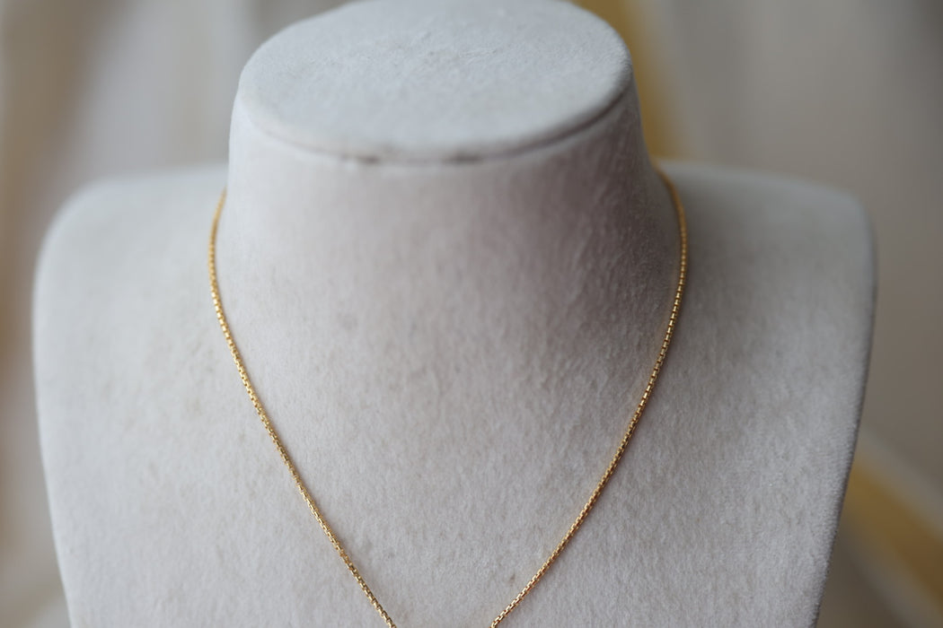 Heritage gold plated short chain H0250