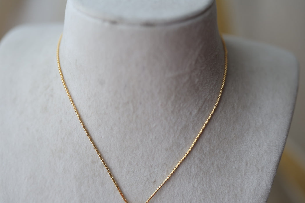 Heritage gold plated short chain H0250
