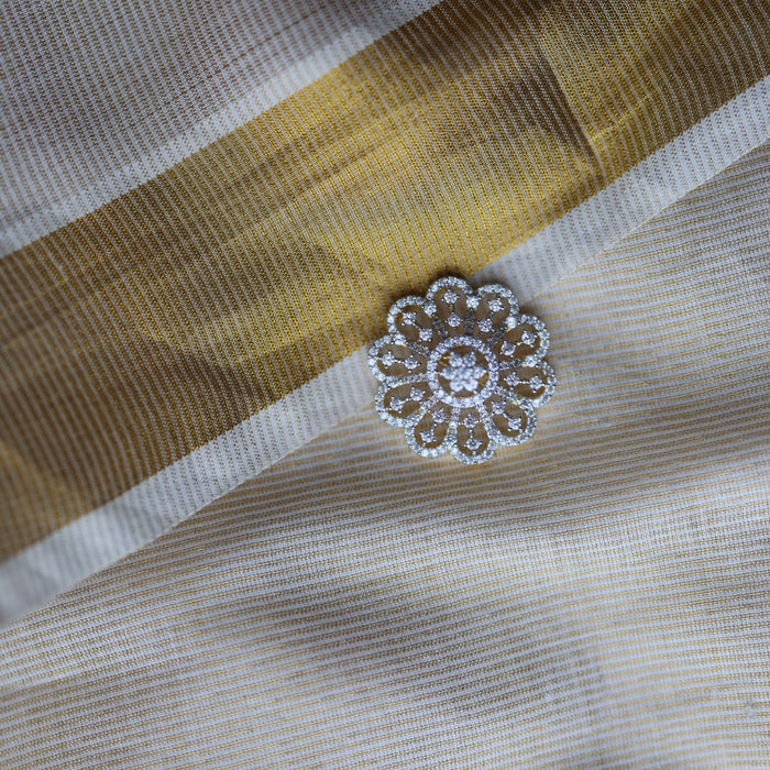 Heritage White stone sun and moon hair accessories HA005