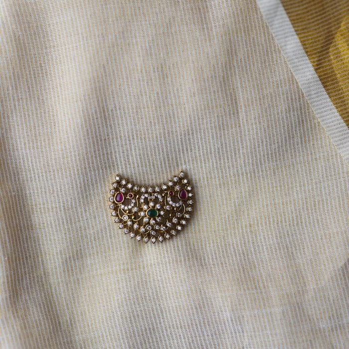 Antique White stone sun and moon hair accessories HA3682